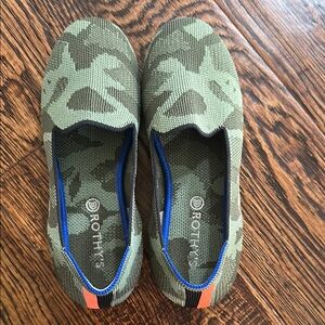 Rothy's camo girls shoes